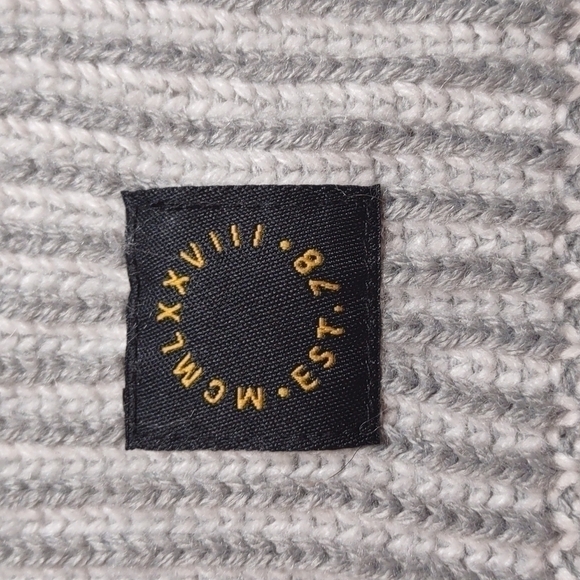 Topman gray long sleeve half zip sweater - Picture 4 of 8